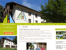 Tablet Screenshot of aktivhotelaschau.de